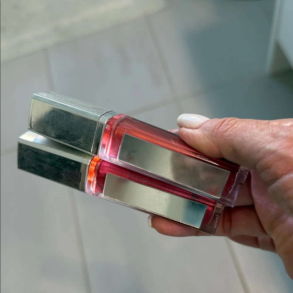 Pure Cosmetics Light Up Lip Gloss Attached Mirror Duo Set